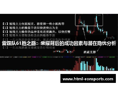 雷霆队61胜之路：荣耀背后的成功因素与潜在隐忧分析